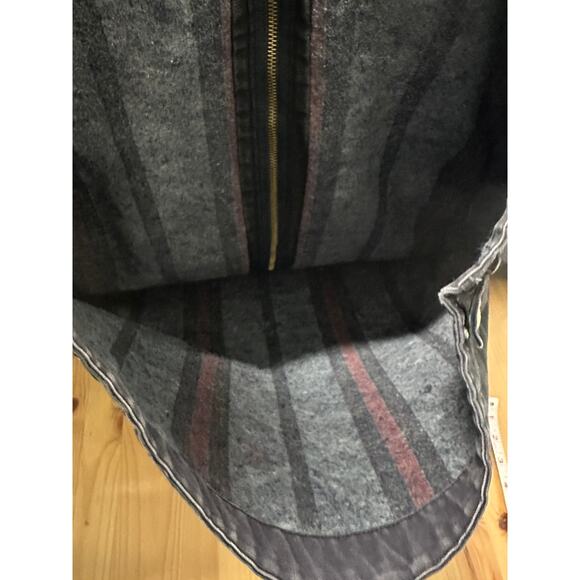 Vintage Carhartt J01 BLK Detroit Blanket Lined Jacket Size 48 Tall - Picture 10 of 13